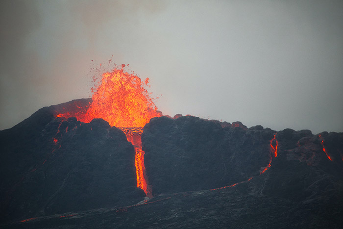 erupcija vulkana